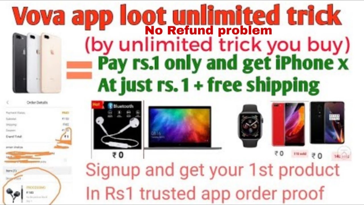 🔥Vova Refer Trick🔥 And 🔥Refund Issue Solve 🔥Present 🔥By 🔥Deep Sagar🔥