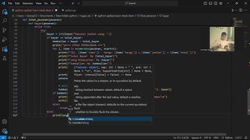 Tugas UAS Algortima & Struktur Data:Membuat aplikasi kantin sederhana dengan Python | ITB palcomtech