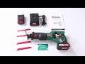 HYCHIKA Cordless Reciprocating Saw 18V