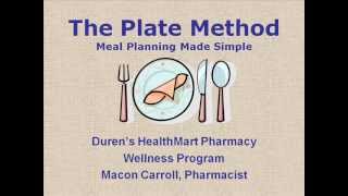 The Plate Method - Meal Planning Made Simple
