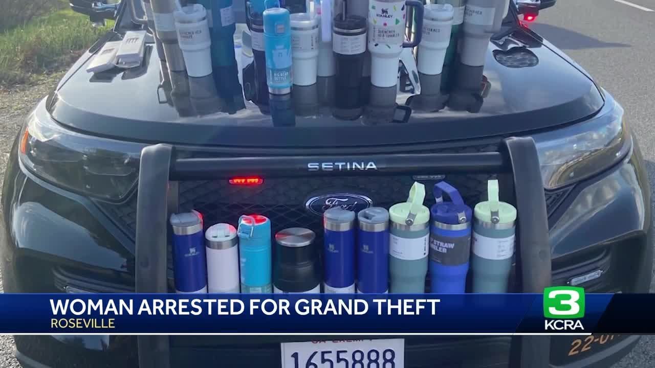 Sacramento woman accused of stealing $2,500 in Stanley cups - YouTube
