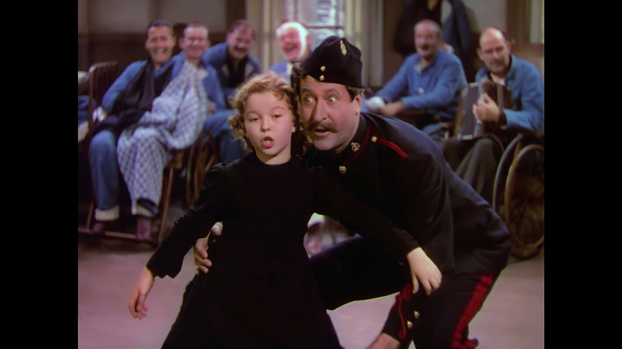 Shirley Temple The Little Princess 1939 scene 2 remastered 4k