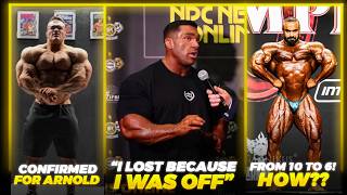 Derek Lunsford's First Olympia Statement + Nick Walker Confirmed for Arnold + How Behrouz Came Back