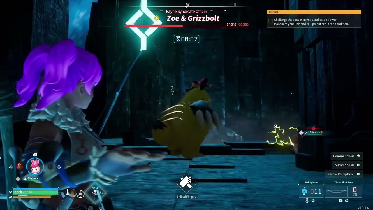 Palworld Zoe and Grizbolt