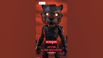 Hybrid Creatures Before and After Alien Invasion 👽 #shorts #ai