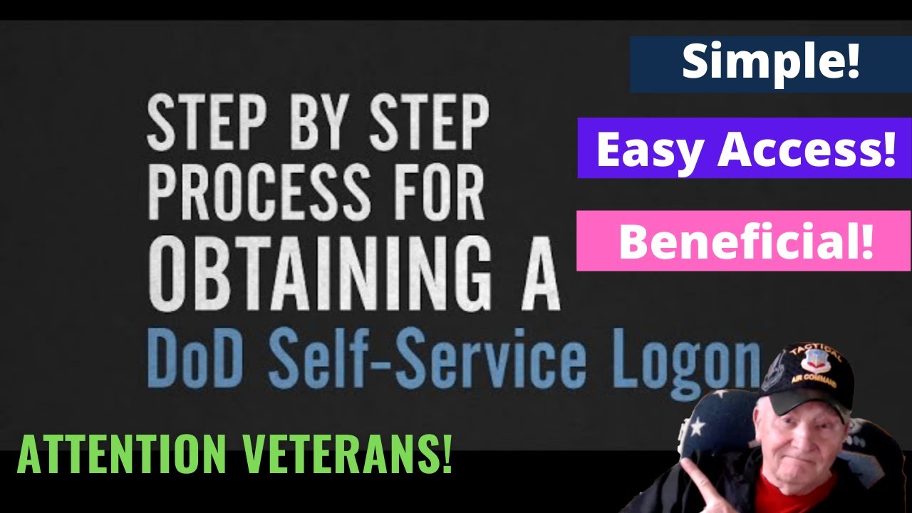 Registering For Ds Logon For Ebenefits And Va Healthcare