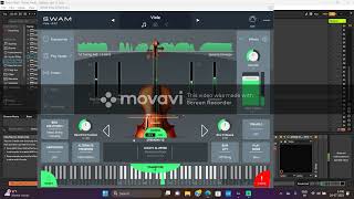 SWAM VIOLA #swam viola #violin #violao #plugins #vsts #ableton #nevuchesina #keyboard #software