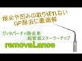 根尖に残ったガッタパーチャや凹部に残っていて見えているのに取れないガッタパーチャ除去にはこの超音波スケーラーチップが最適解!|リトリートメントが多い歯科医師向け|イスムス・フィンの除去