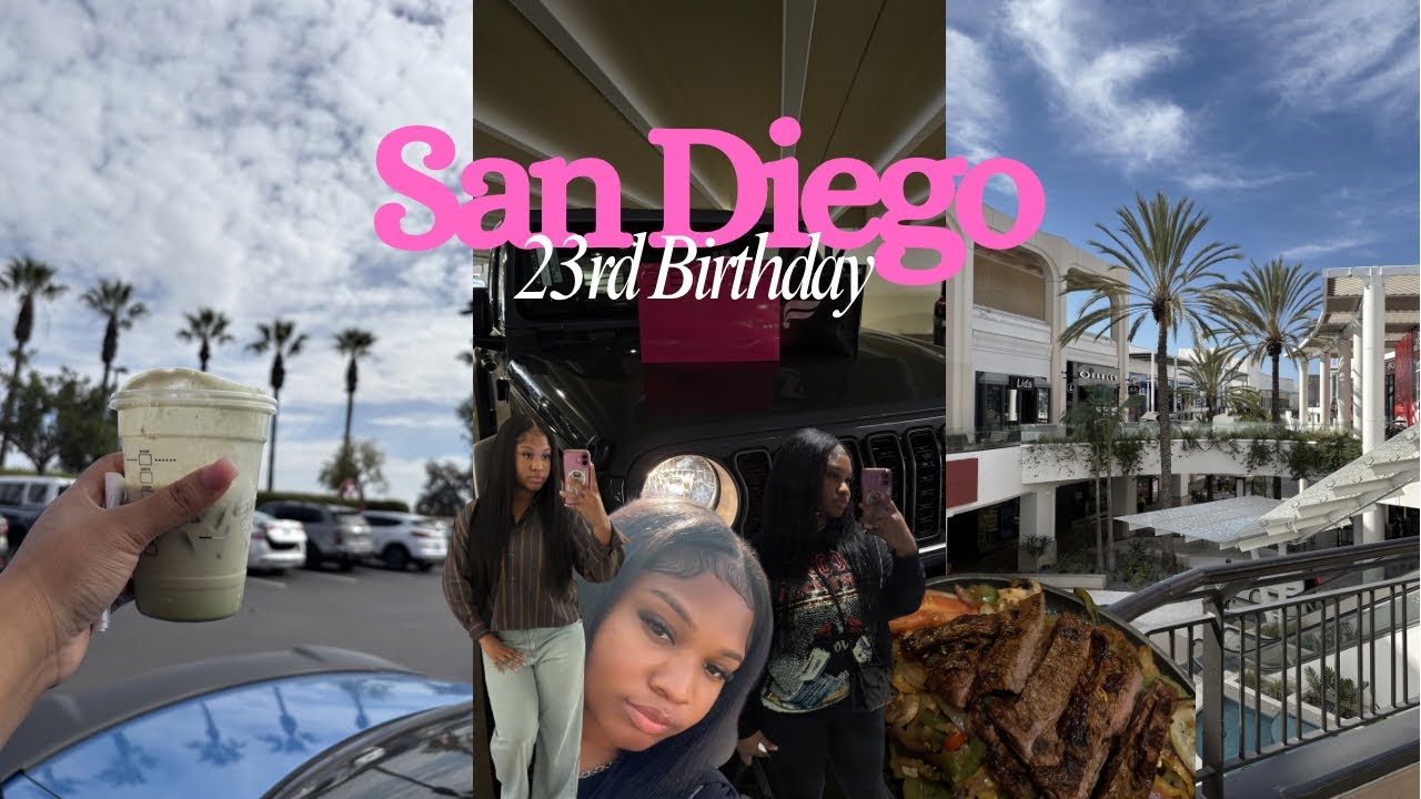 CALIFORNIA TRAVEL VLOG | Jordan Year + Shopping + New Jeep + I ATE CAMEL