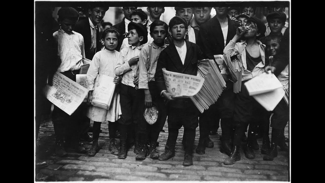 At the Source The Newsboy Strike of 1899 YouTube