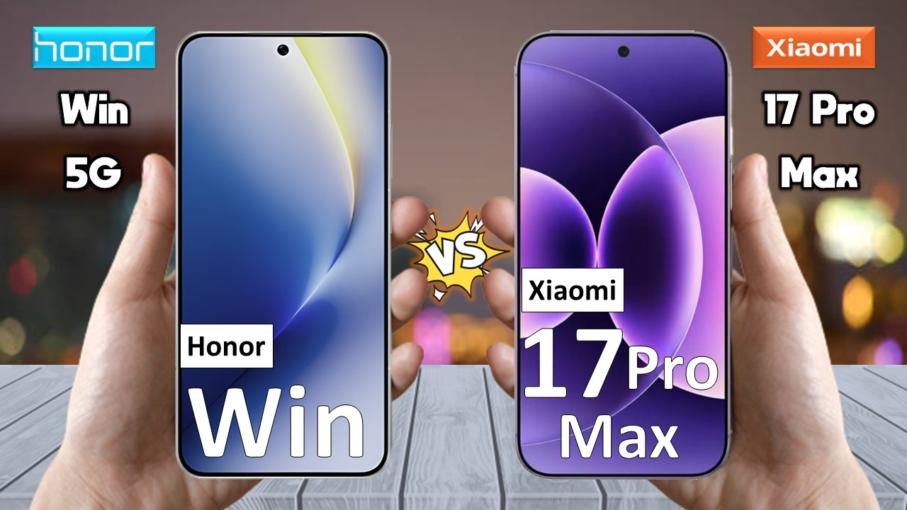 Honor Win Vs Xiaomi 17 Pro Max - Full Comparison 🔥 Which is BEST for You?