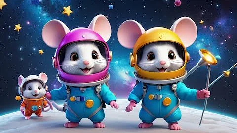 Three Blind Mice – Save the Cheese Planet | English Nursery Rhyme | Kids Songs | Baby Music