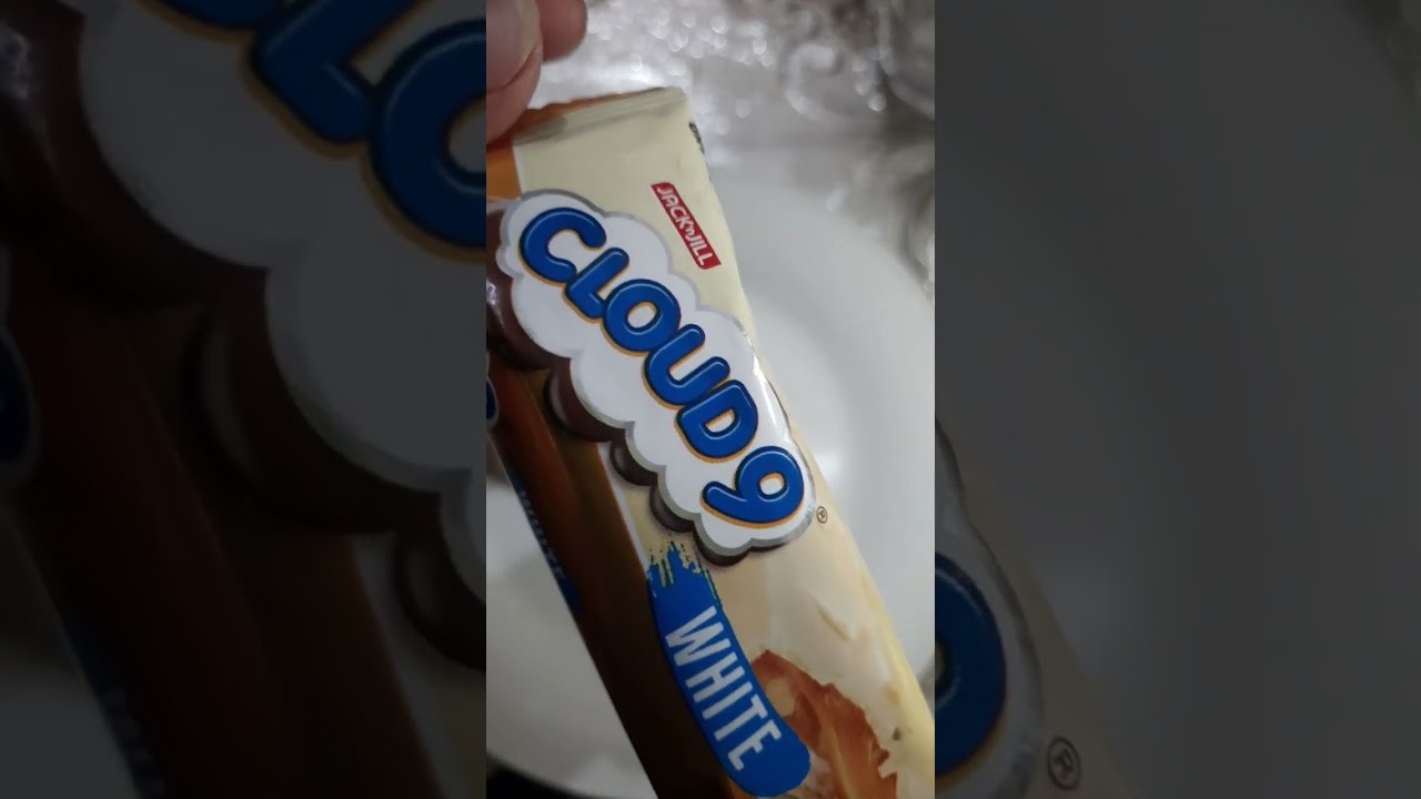 Cloud9 White L Chocolate Bar With Caramel Asmr Opening
