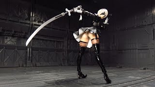 Bring Arts: 2B and Machine Lifeform (Nier Automata) Figure Review