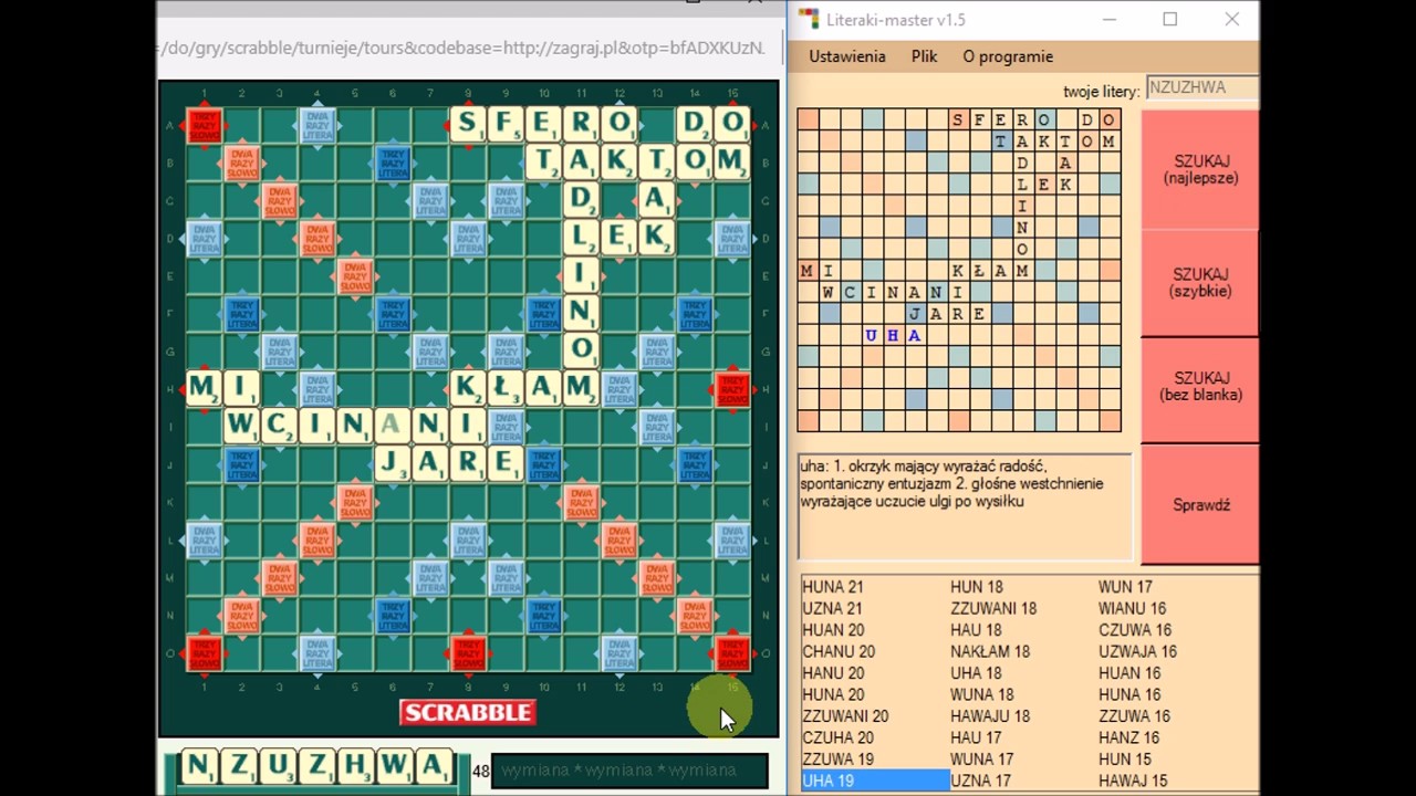 Program Do Gry W Scrabble Youtube