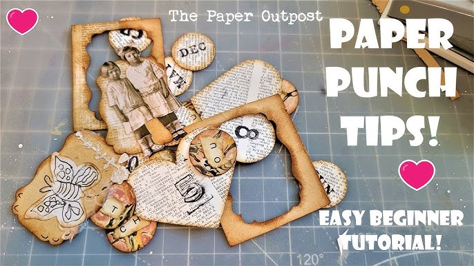 Paper Punch Craft Haul/ Introduction to Paper Punches/ How to use Paper  Punch 