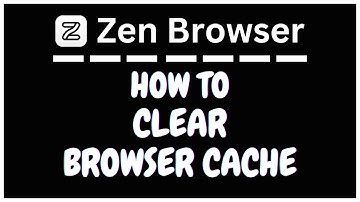 How to Clear Cache in the Zen Web Browser | Quick & Easy PC Tutorial