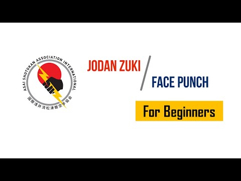 ASAI INDIA | Jodan Zuki - Face level Punch for Beginner learners | Shotokan Kihons | AISKF