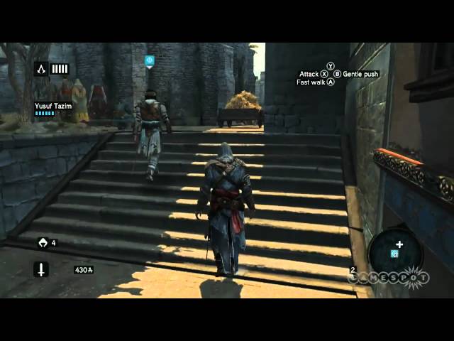 COTV - Assassin's Creed Revelations Gameplay - Yusuf Tazim & Hook