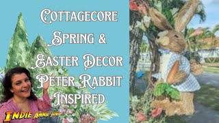 CottageCore Spring/Easter Decor - A visit to Mr. McGregors Garden with Peter Rabbit