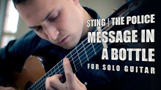 Video thumbnail of "Message In A Bottle by Sting | The Police, performed by Matthias Strößner"