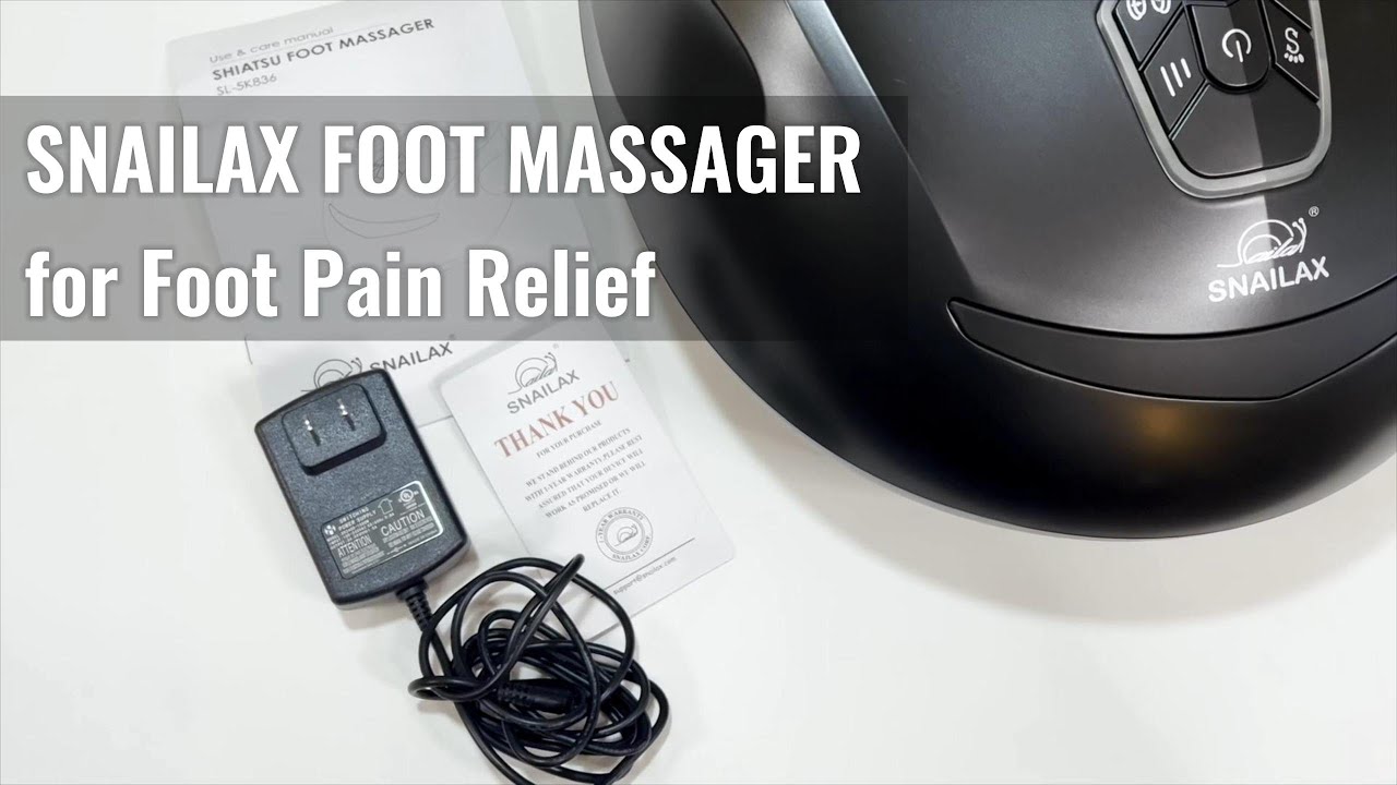 Foot Warmer Massager  Purchase our Kneading Shiatsu Full Foot & Back  Massager at Snailax