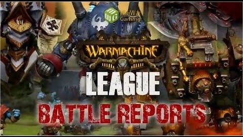 Menoth vs Khador Warmachine Battle Report - Warmachine League Season 3 Ep 07