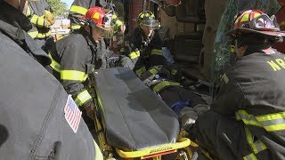 Mock Disaster Training at LCCC University Partnership Ridge Campus