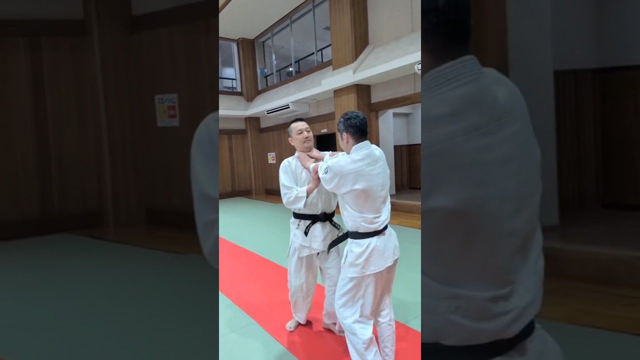 護身用 呼吸投げ Self defense Kokyunage #aikido #合気道 #錬身会 #創