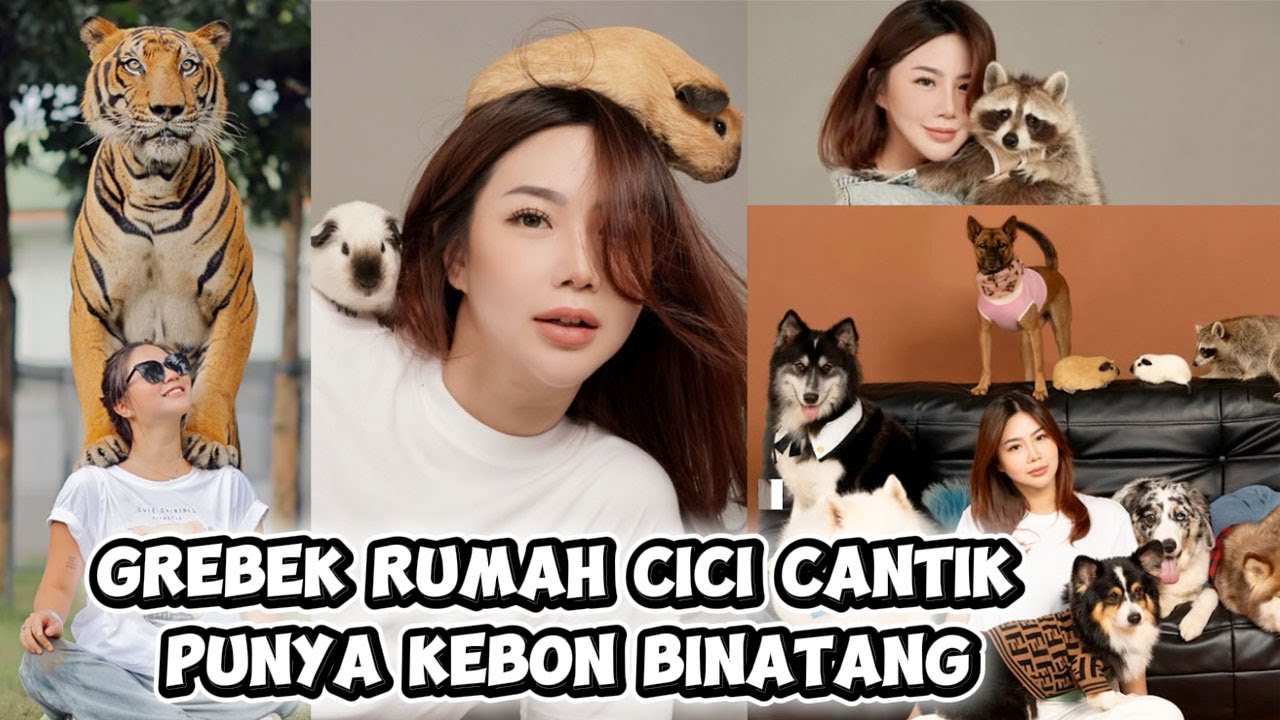 Cici Cantik Ini Punya Kebon Binatang Di Rumah !!!