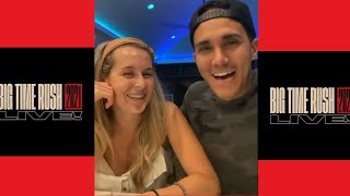 Carlos y Alexa confirman nueva música de Big Time Rush (LexLos IG LIVE) #NoticiasAlRush | AlexisABC