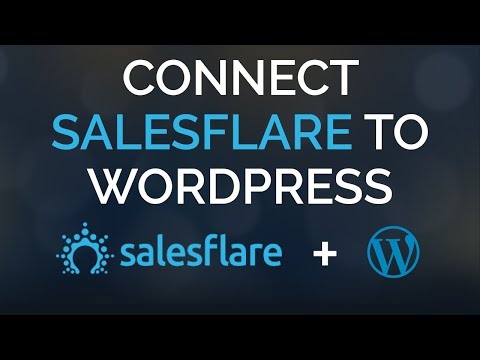 How To Connect Salesflare to WordPress