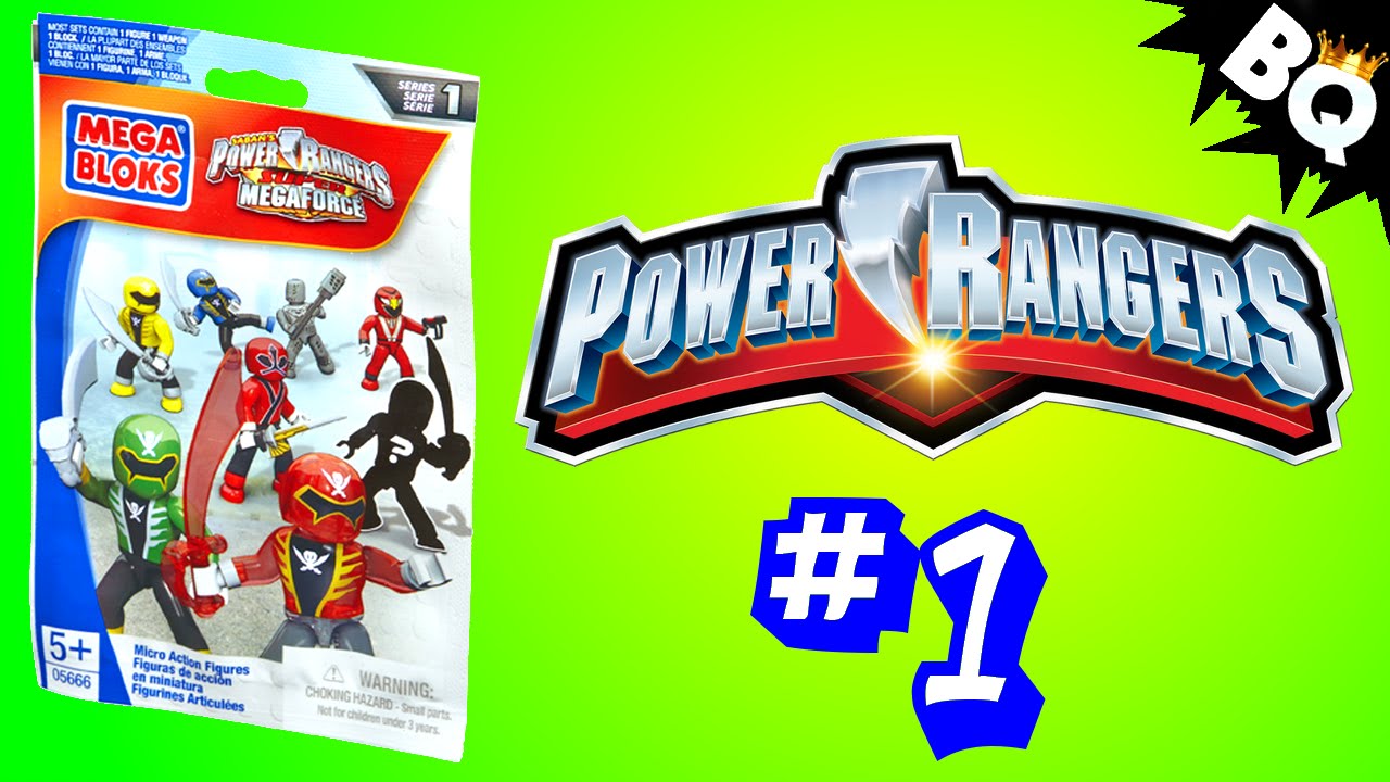 Power Rangers Super Megaforce Mega Bloks Blind Pack Openings ...
