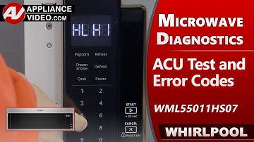 Microwave testing for Error Codes & Diagnostics - Troubleshooting advice by Factory Technician