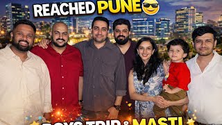Finally In Pune Boys Trip Travel & Fun Vlog