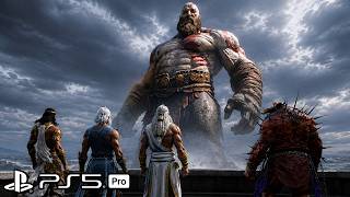 KRATOS DESTROYS ALL GODS OF OLYMPUS