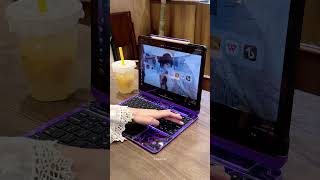 🎮Stylus storage design! Cyber style transparent keyboard is compatible with multiple systems #iPad