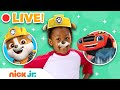 🔴LIVE: Play Junior Dress Up & Costume Party w/ PAW Patrol, Blaze, Peppa Pig & More! 🎉