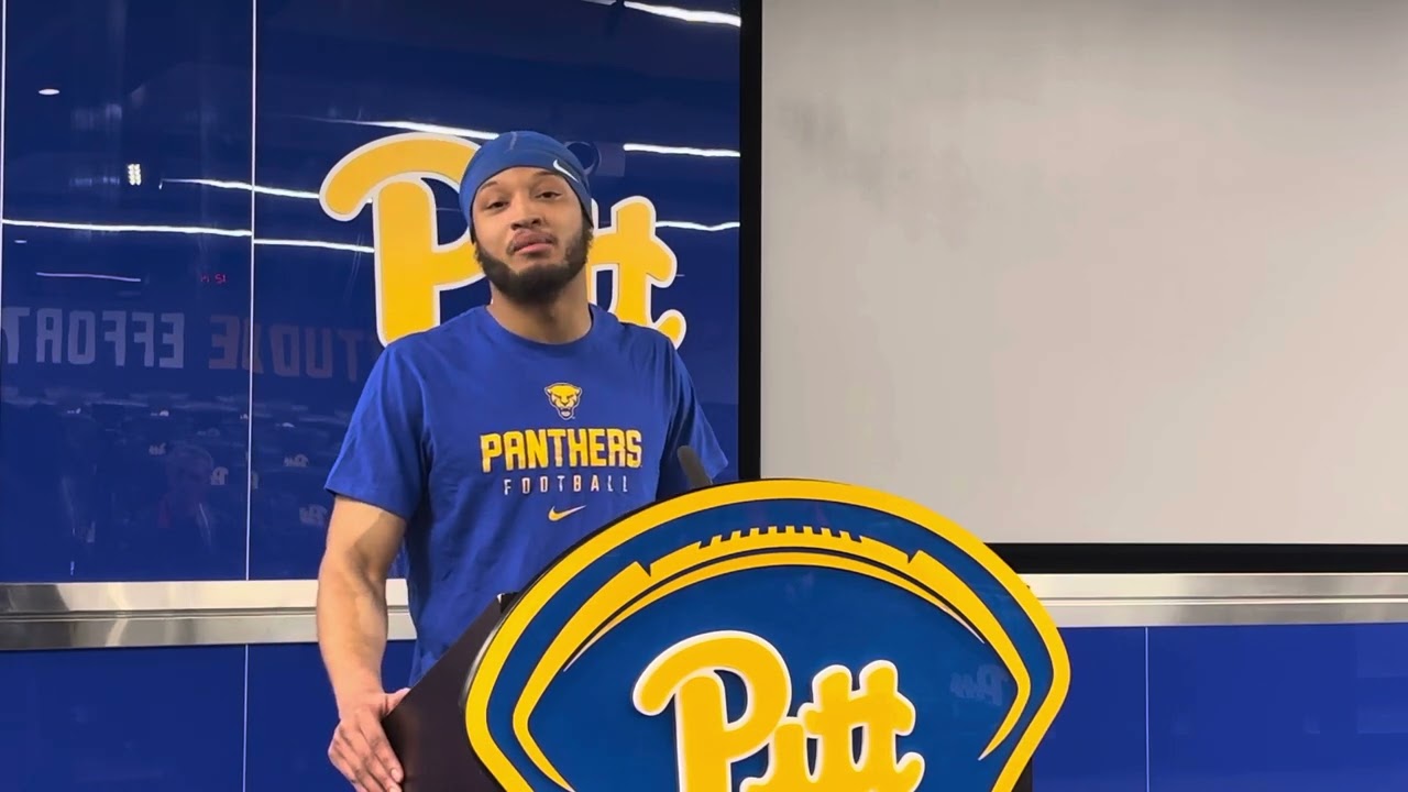 Pitt S Javon McIntyre Talks Leadership, Safety Room | 3/13/2025 | PSN