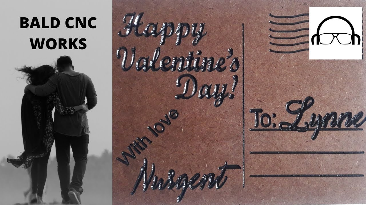 Classic lovers Valentinesday Postcard Gift for my wife