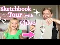 Sketchbook Tour With My Sister 