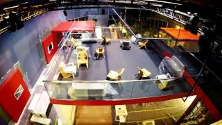 Vodafone CeBIT Standaufbau in Highspeed