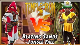 Karma Lee Shadow Walker VS Barry Bones Striker Blazing Sands Temple Run 2