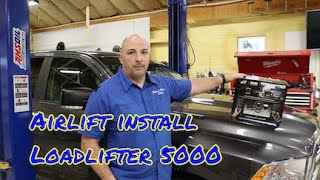 Installing AirLift Loadlifter 5000 kit on a Ram