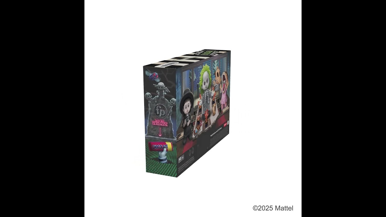 Little People COLLECTOR Beetlejuice Special Edition Set For Movie Fans, 4 Character Figures In A Display Package - View #4