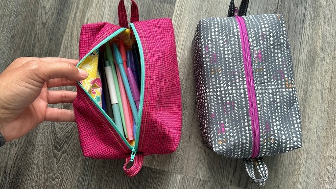 Quilted Box Pouch Tutorial - Simple Simon and Company