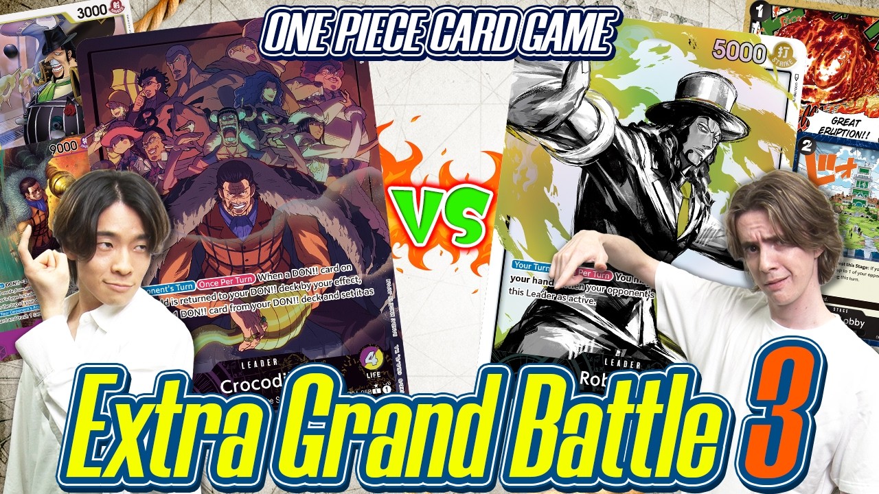 ONE PIECE CARD GAME Extra Grand Battle 3 - YouTube