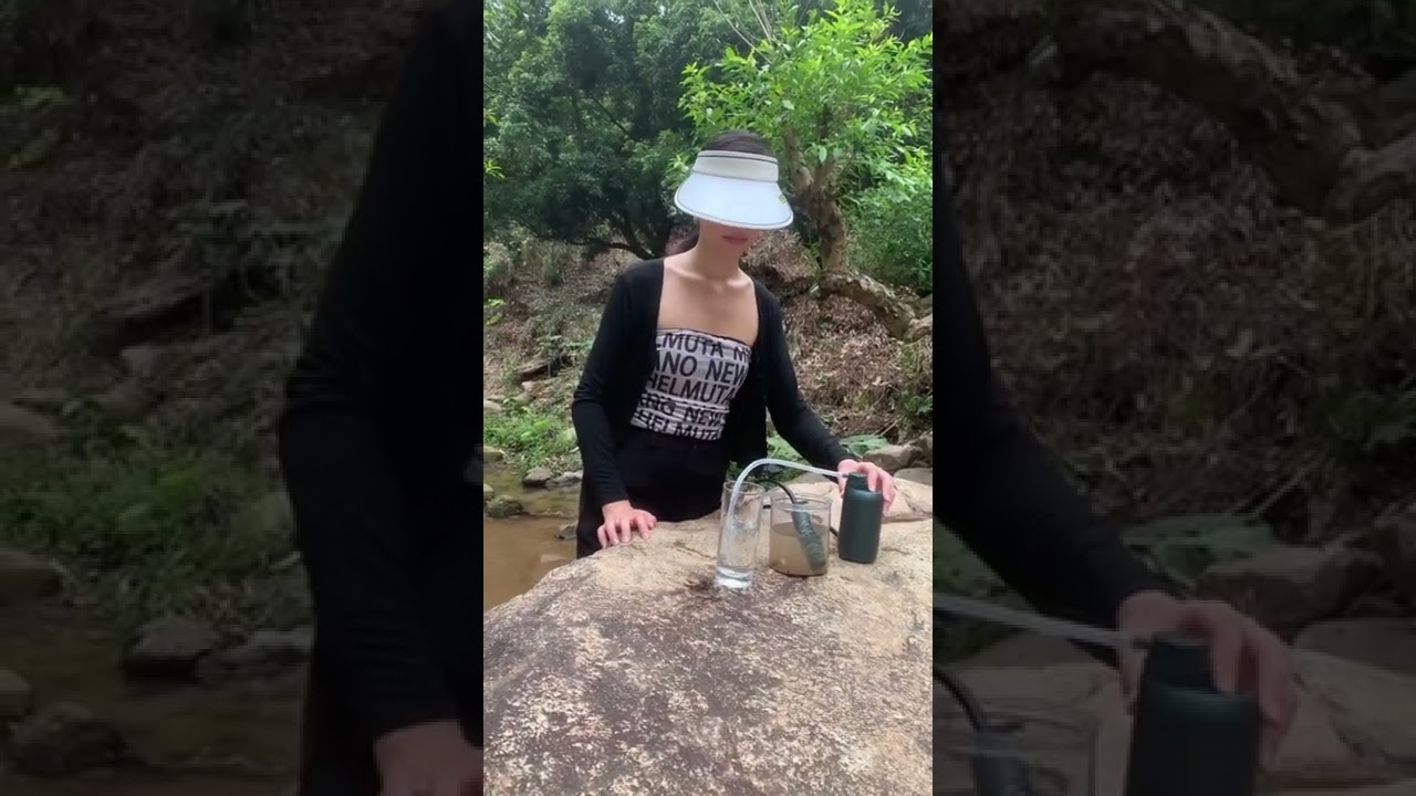 This Portable Water Purifier Can Give You Clean Water In Any Situation.