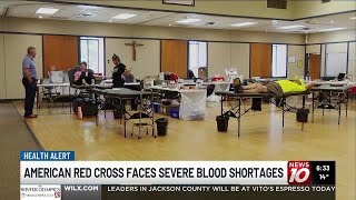 American Red Cross warns of critical blood shortage nationwide