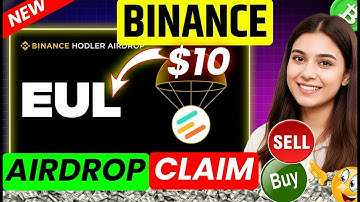 Binance HODLer Airdrop 2025 🔥 Earn Free Euler (EUL) Tokens | Binance Simple Earn Airdrop Explained